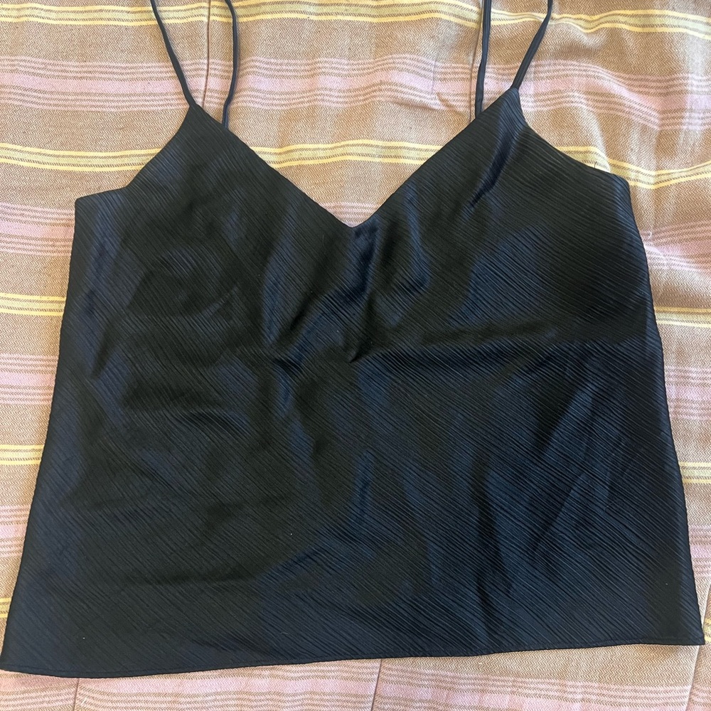 Reformation Black Camisole Top